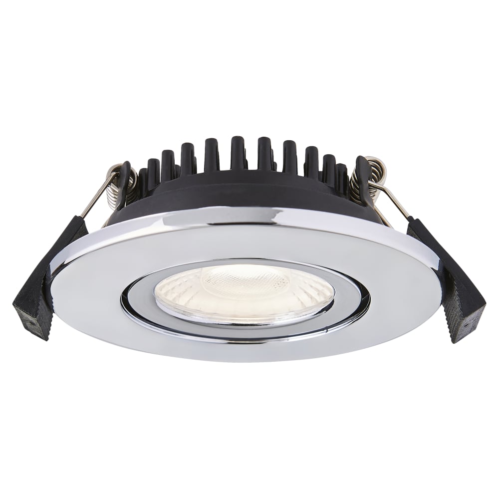 Forum Spa Como 5W IP65 Fire Rated LED Dimmable Adjustable Downlight - 4000K - Chrome