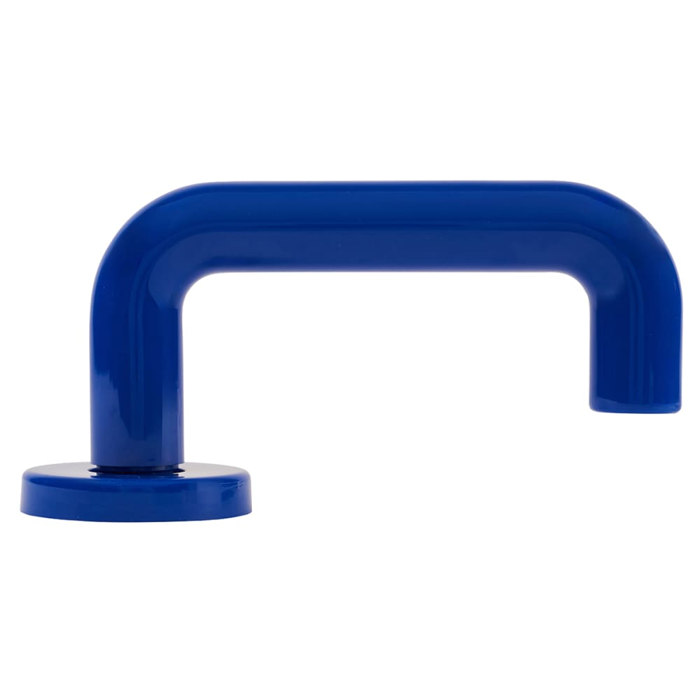 Hoppe Paris AR600/20 Nylon Steel Core Safety Door Handle on Rose - Cobalt Blue