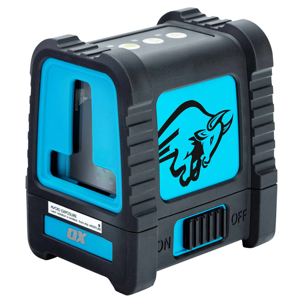OX Pro Self-Levelling Green Cross Beam Laser Level
