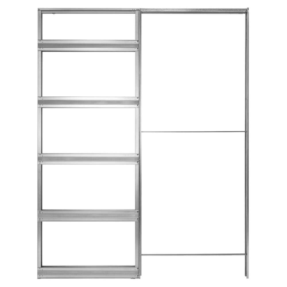 ECLISSE Single Pocket Door Kit - 95mm Finished Wall Thickness - 626 x 2040mm Door Size