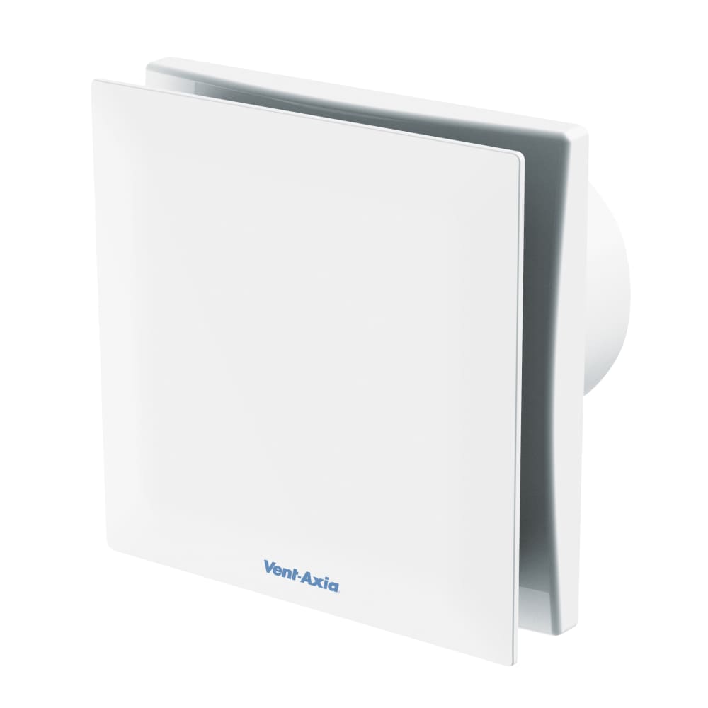 Vent Axia Silent Fan VASF100T Bathroom Extractor Fan with Timer - White