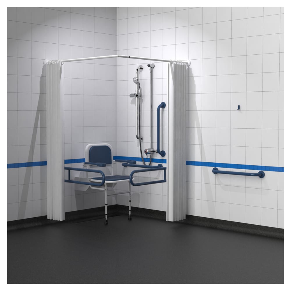 Nymas NymaPRO Doc M Shower Pack - Exposed Valve - Dark Blue