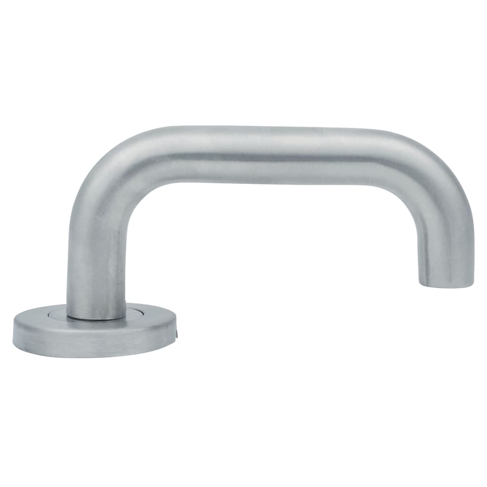 Altro 19mm Return to Door Handle on Rose - Satin Stainless Steel
