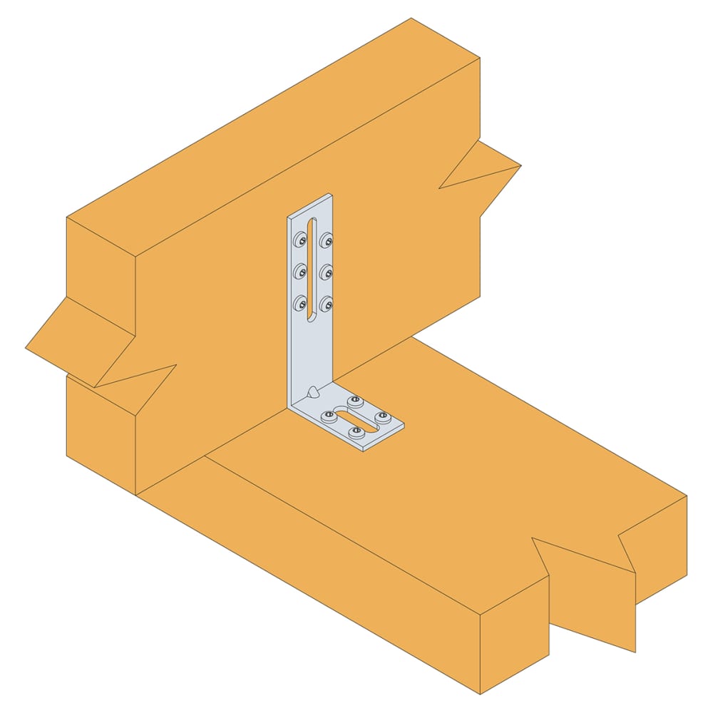 Simpson Strong Tie Adjustable Angle Bracket - 50 x 54 x 30mm
