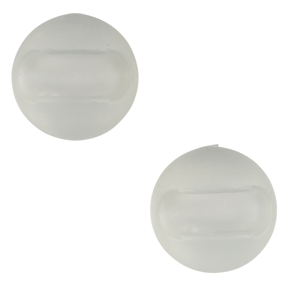 Altro Hairpin Leg Floor Protectors - 30mm Diameter - Clear - Pair