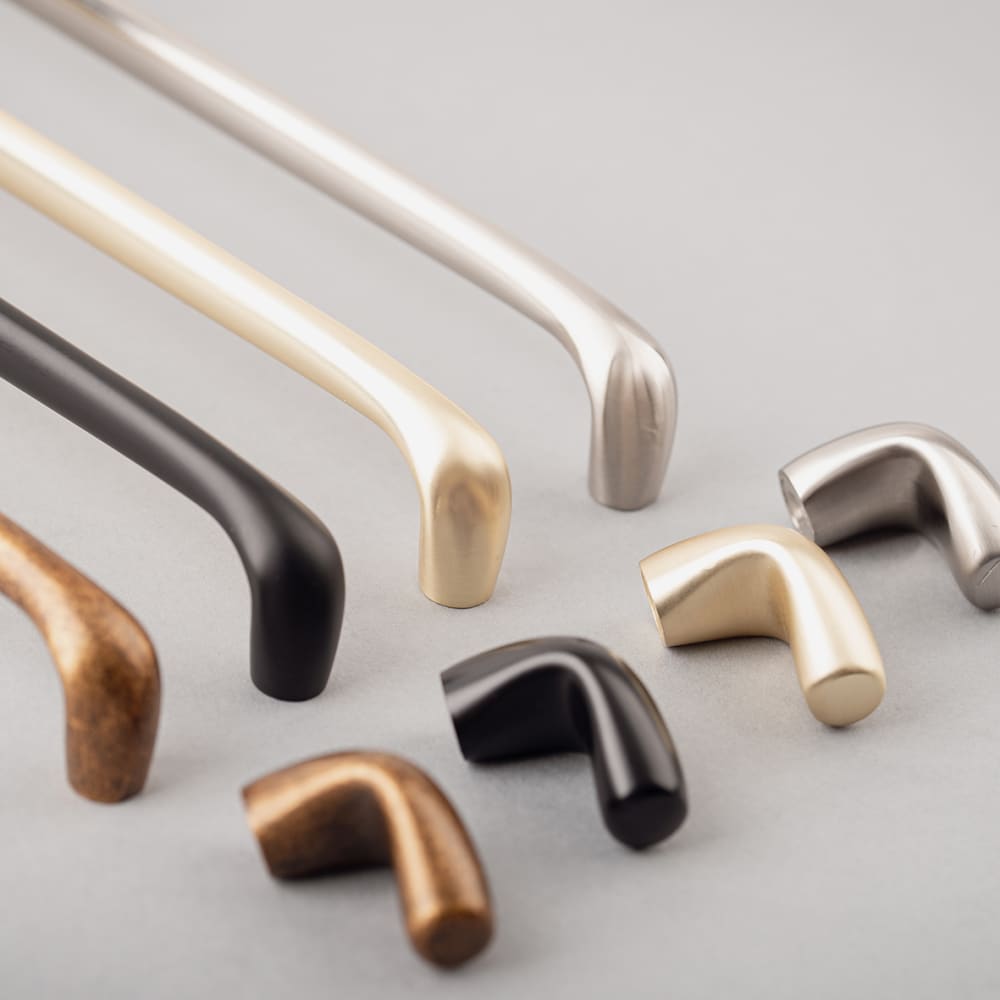 Altro Keswick 7mm D-Bar Cabinet Pull Handle - 128mm Centres - Matt Black