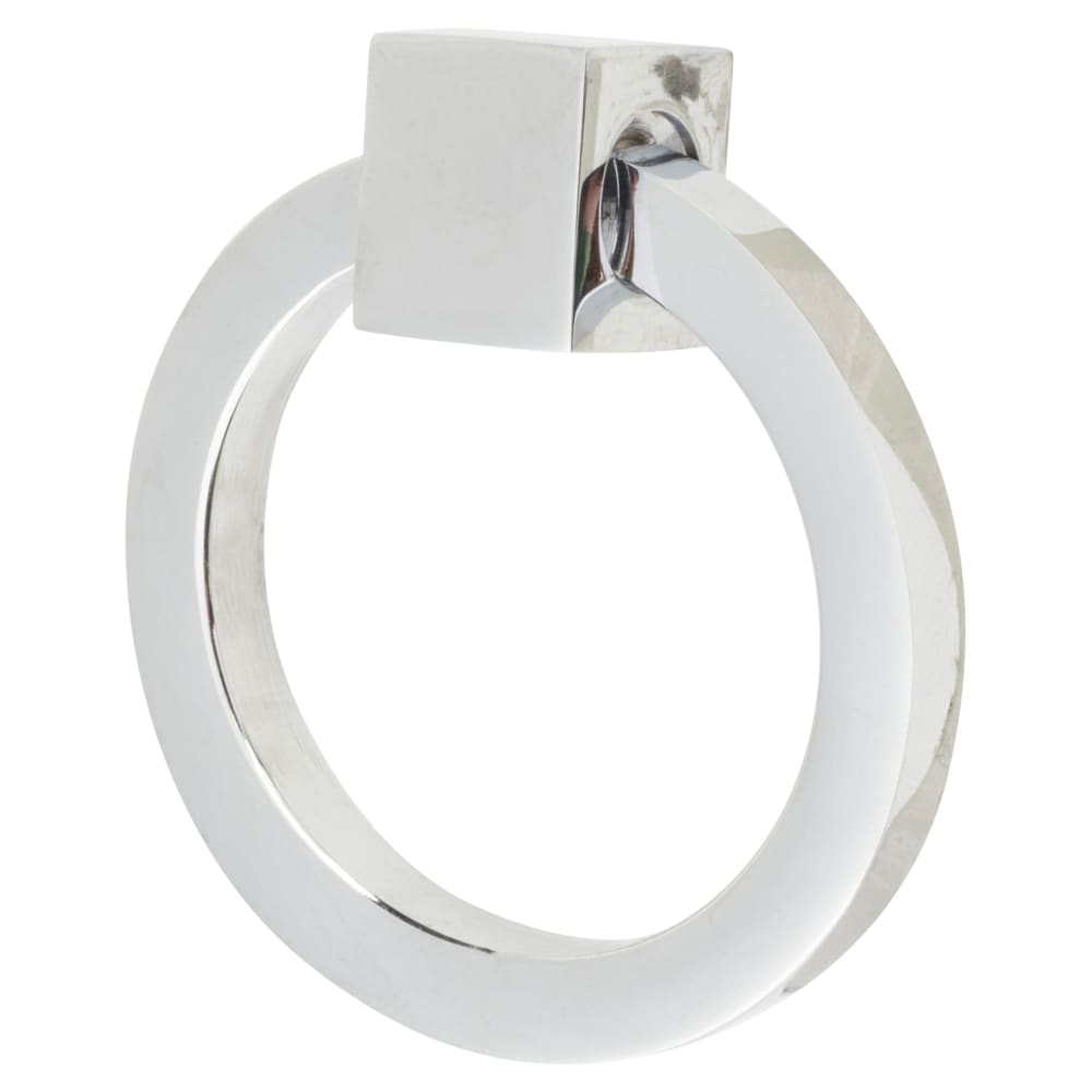 Heritage Brass by M Marcus Ring Cabinet Drop Handle - 50mm Diameter - Polished Chrome