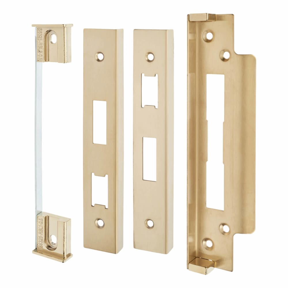 Hampstead Architectural Rebate Kit for Sashlock - PVD Brass