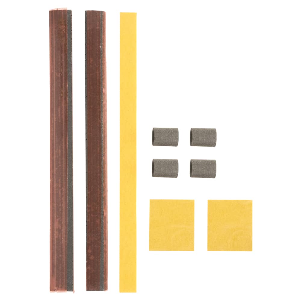 Arrone AR708FHS Fire Rated TS008 Security Letter Plate - 310 x 21mm - Polished Brass