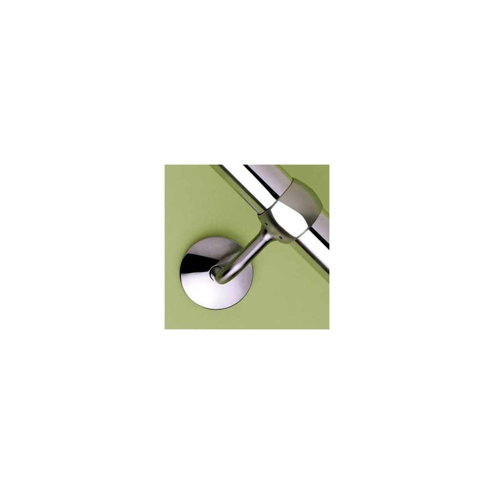Rothley 40mm Handrail System - Connecting Wall Bracket - Polished Chrome