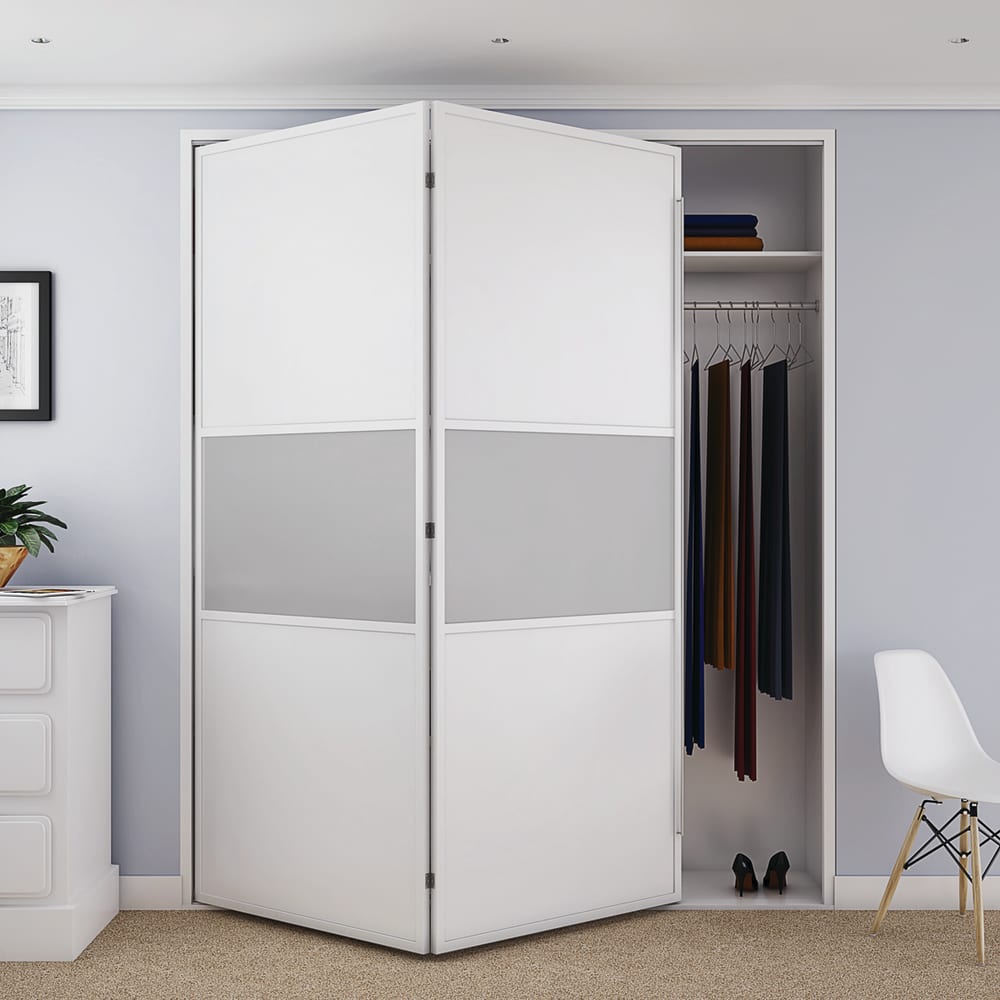 Klug Bifold 14 Sliding Door Track - 1600mm Track - 14kg Max Door Weight