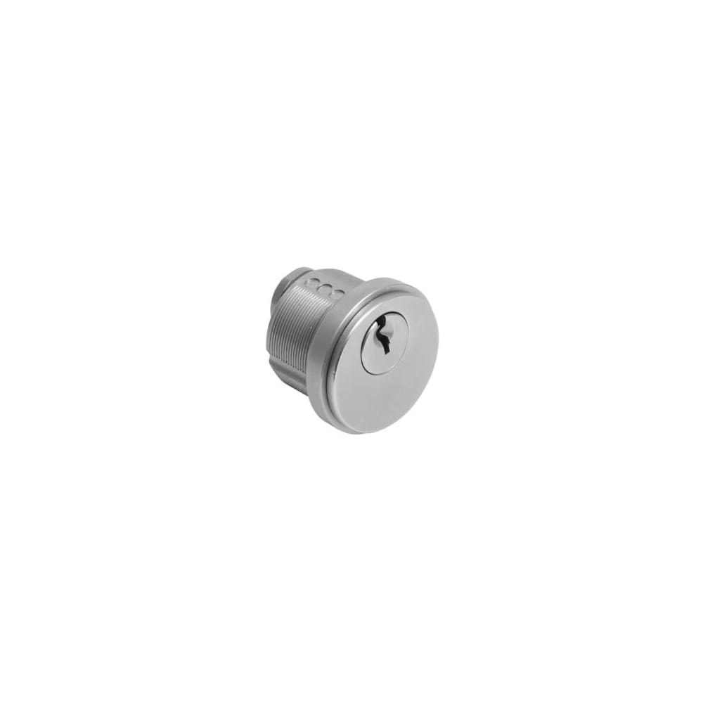 Adams Rite Screw Cylinder - Keyed To Differ - Satin Chrome - Single Cylinder