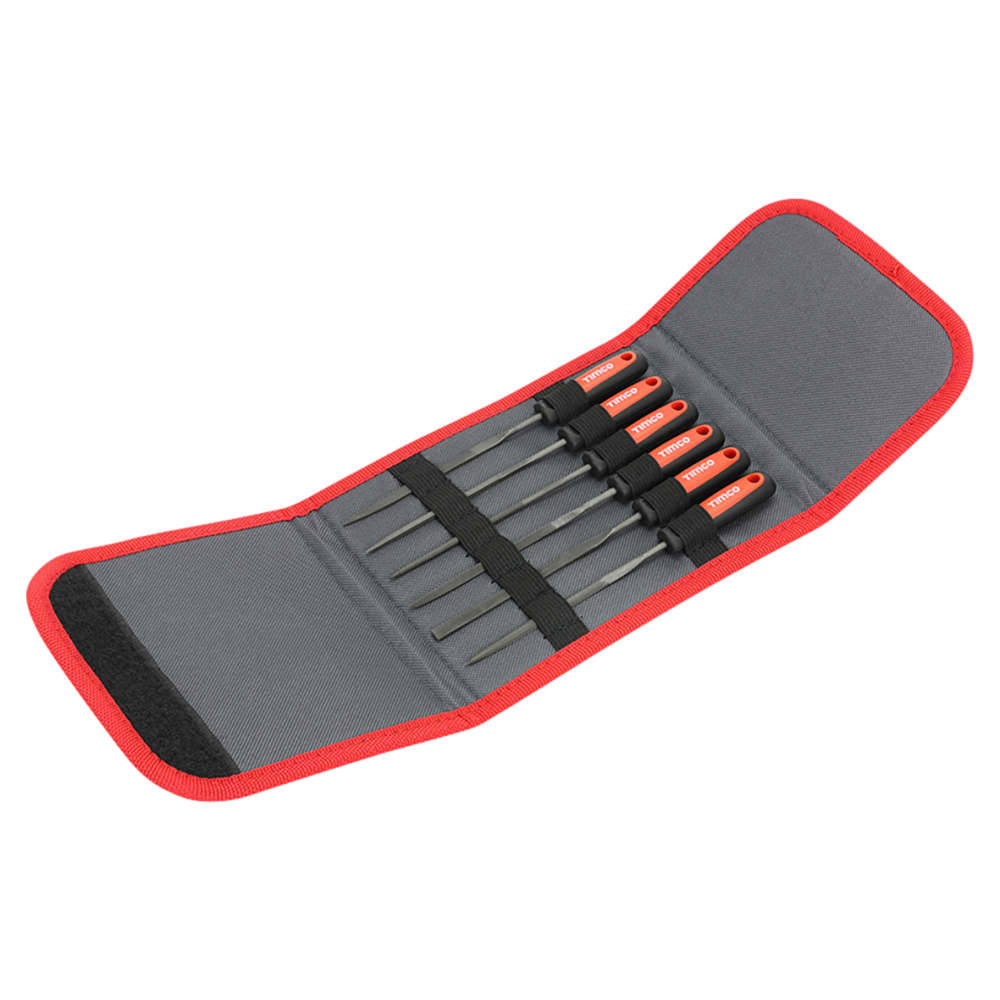 TIMCO Needle File Set - Pack of 6