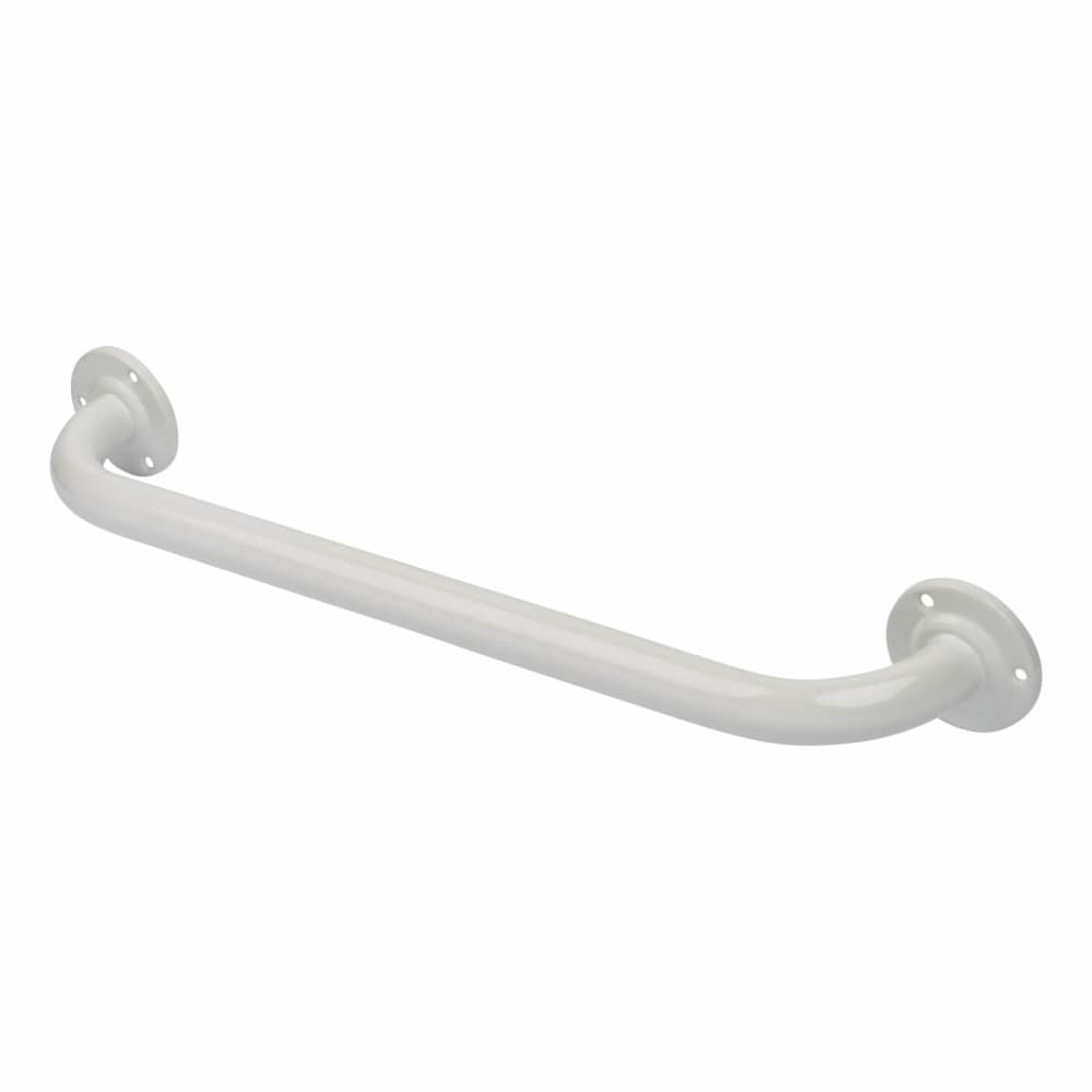 Nymas 35mm Steel Grab Rail - 610mm Length - White