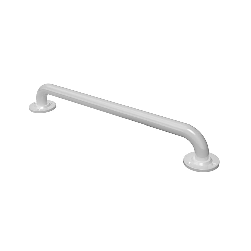 Nymas 35mm Steel Grab Rail - 610mm Length - White