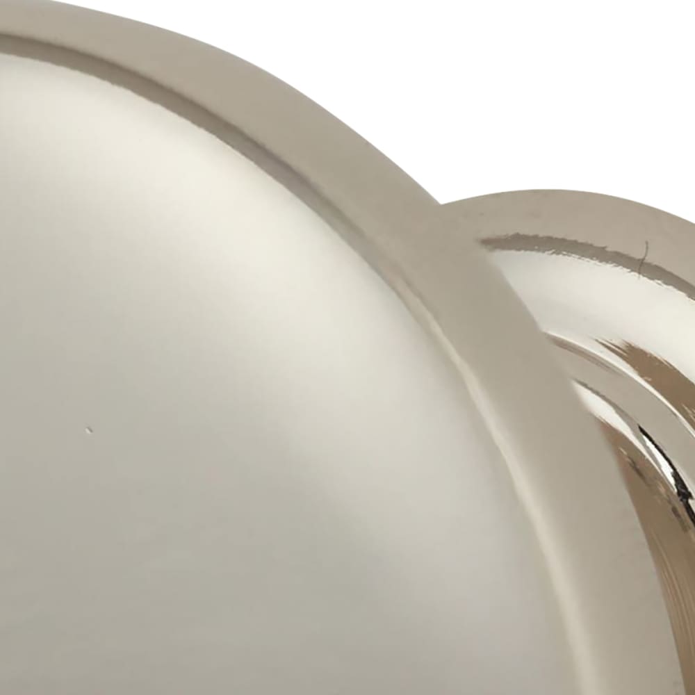 Crofts & Assinder Monmouth Round Cabinet Knob - 38mm Diameter - Polished Nickel