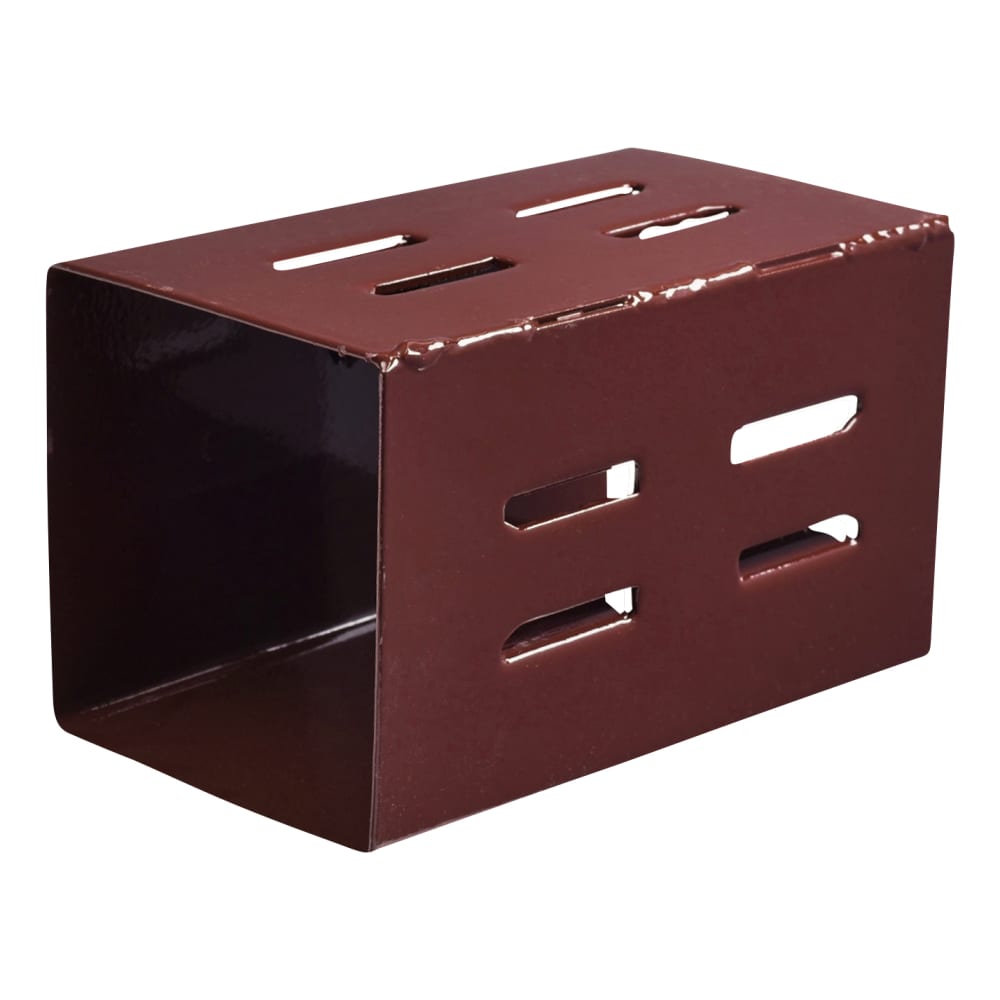TIMCO Fence Post Extender - 100 x 100mm - Oxide Red