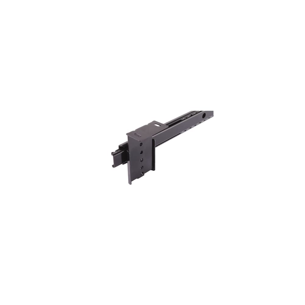 Klug 27mm Ball Bearing Keyboard Slide Drawer Runner - Adjustable Height - 350mm Length - Black