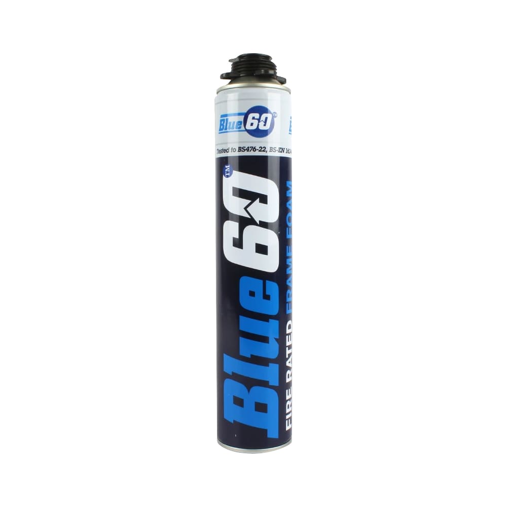 Blue 60 Fire Rated Frame Expanding Foam - Gun Grade - 750ml 