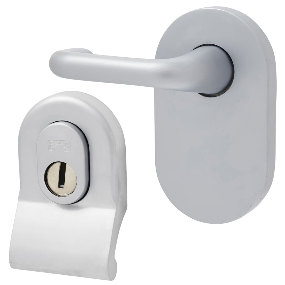 Hampstead Cylinder Pull and Disabled Turn for Mortice Nightlatch - Satin Chrome
