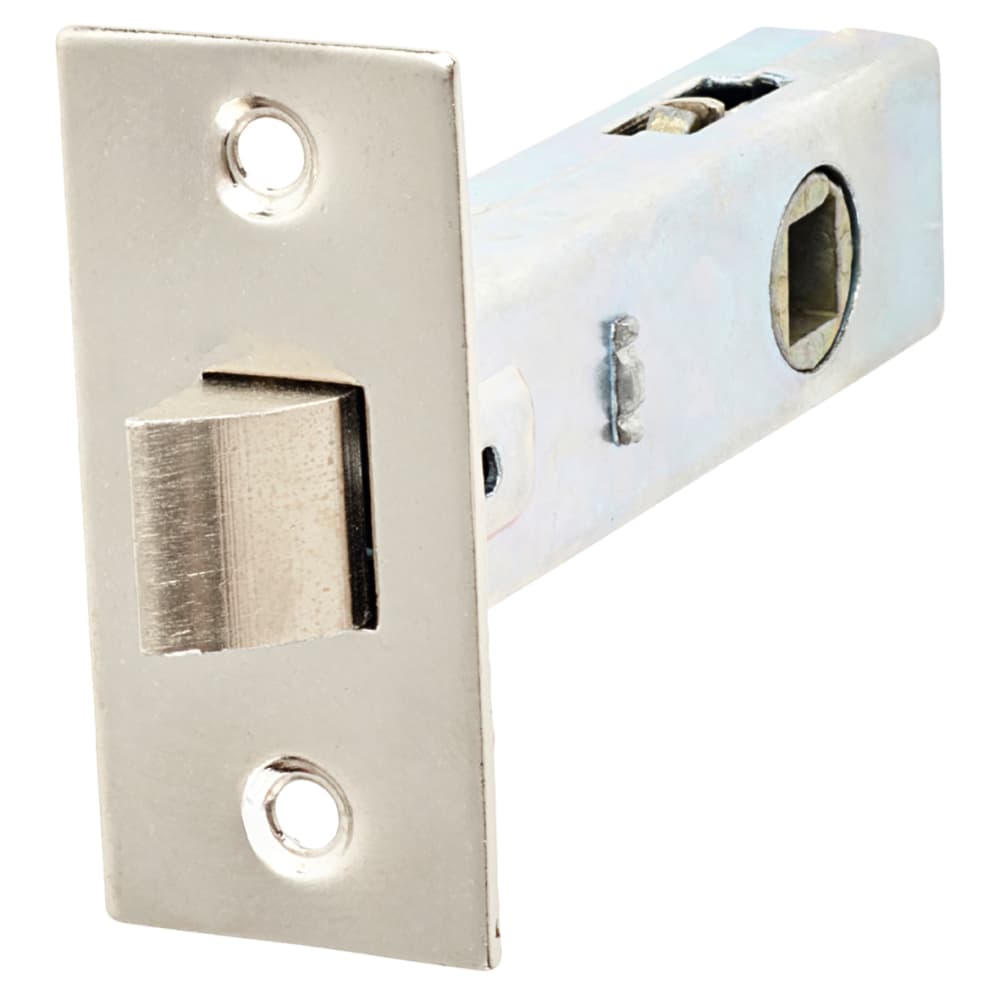 Touchpoint Budget Tubular Latch - 78mm Case - 57mm Backset - Square - Nickel Plated