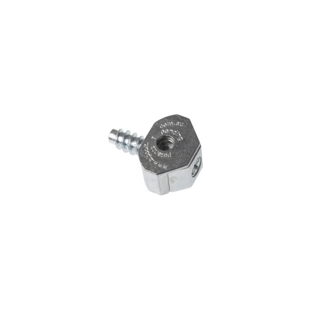 Zipbolt QT12 601 Mini KD Open Cut Cabinet Connector - 6 x 30mm