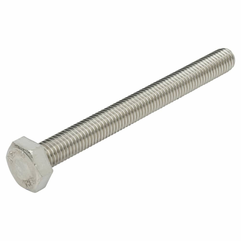 TIMCO Hex Set Screw - M8 x 40mm - A2 Stainless Steel - Pack of 10