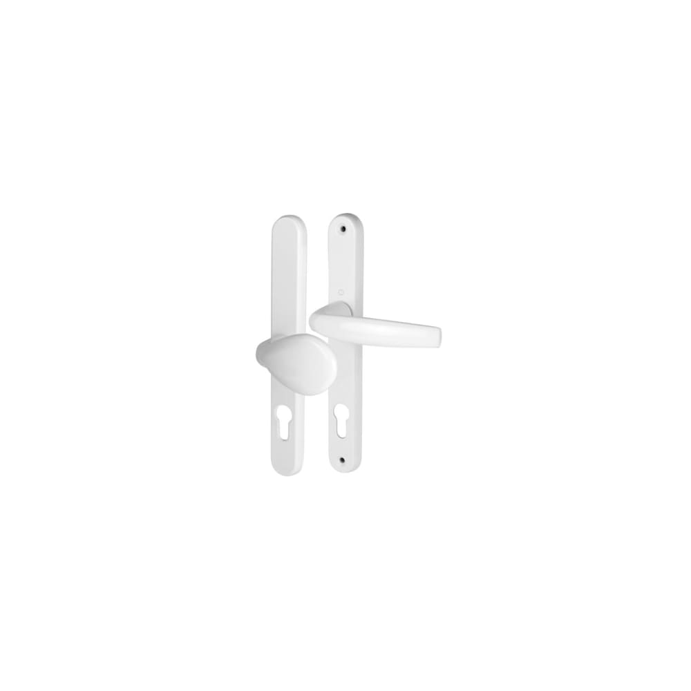 Hoppe Atlanta 77G/3830N/1530 uPVC Multipoint Lever/Pad Door Handle - 92/62mm c/c - White