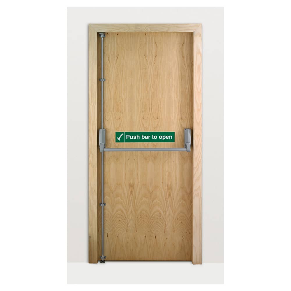 Briton 376 Push Bar Panic Bolt - Timber Door
