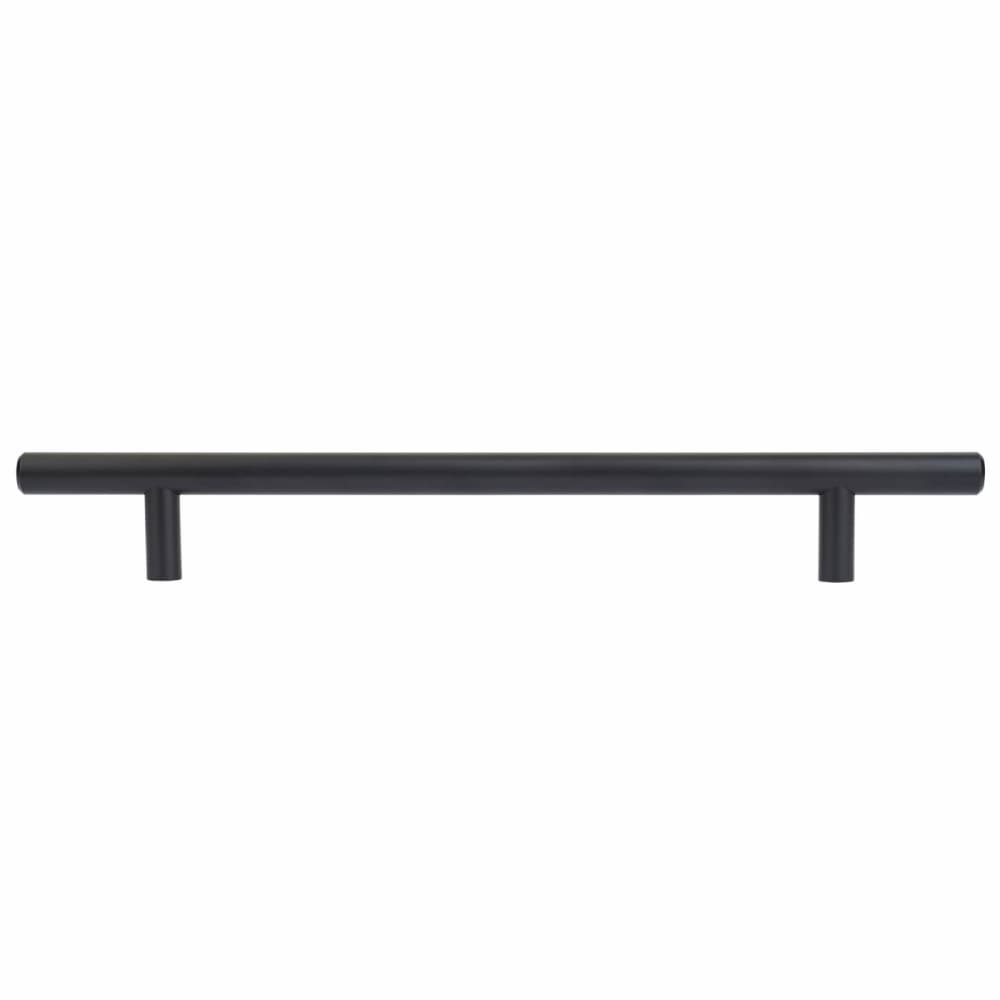 Altro 12mm T-Bar Cabinet Pull Handle - 605mm Centres - Matt Black