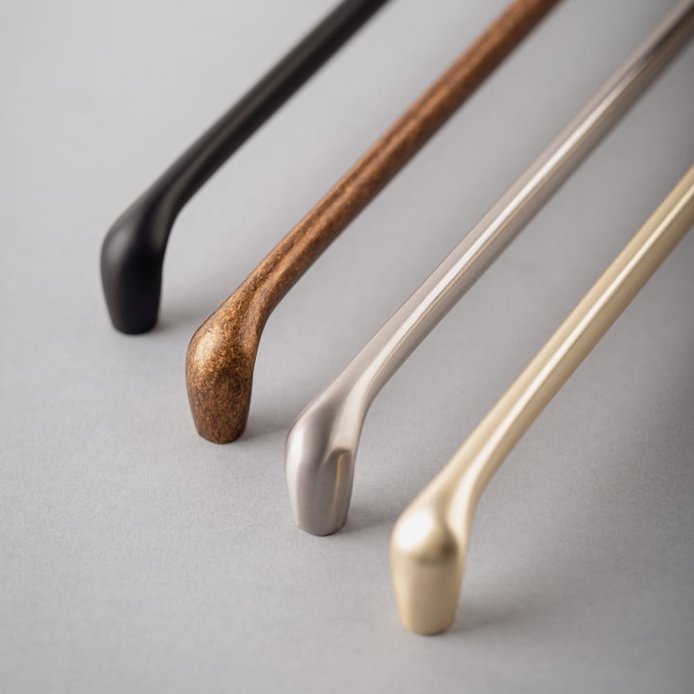 Altro Keswick 7mm D-Bar Cabinet Pull Handle - 224mm Centres - Satin Nickel