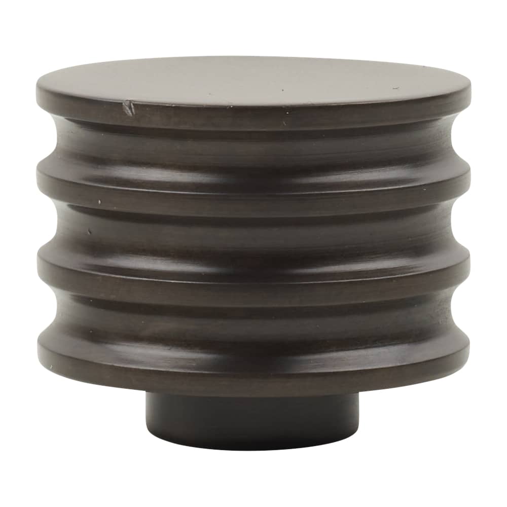 Frelan Hoxton Sturt Round Cabinet Knob - 30mm Diameter - Dark Bronze