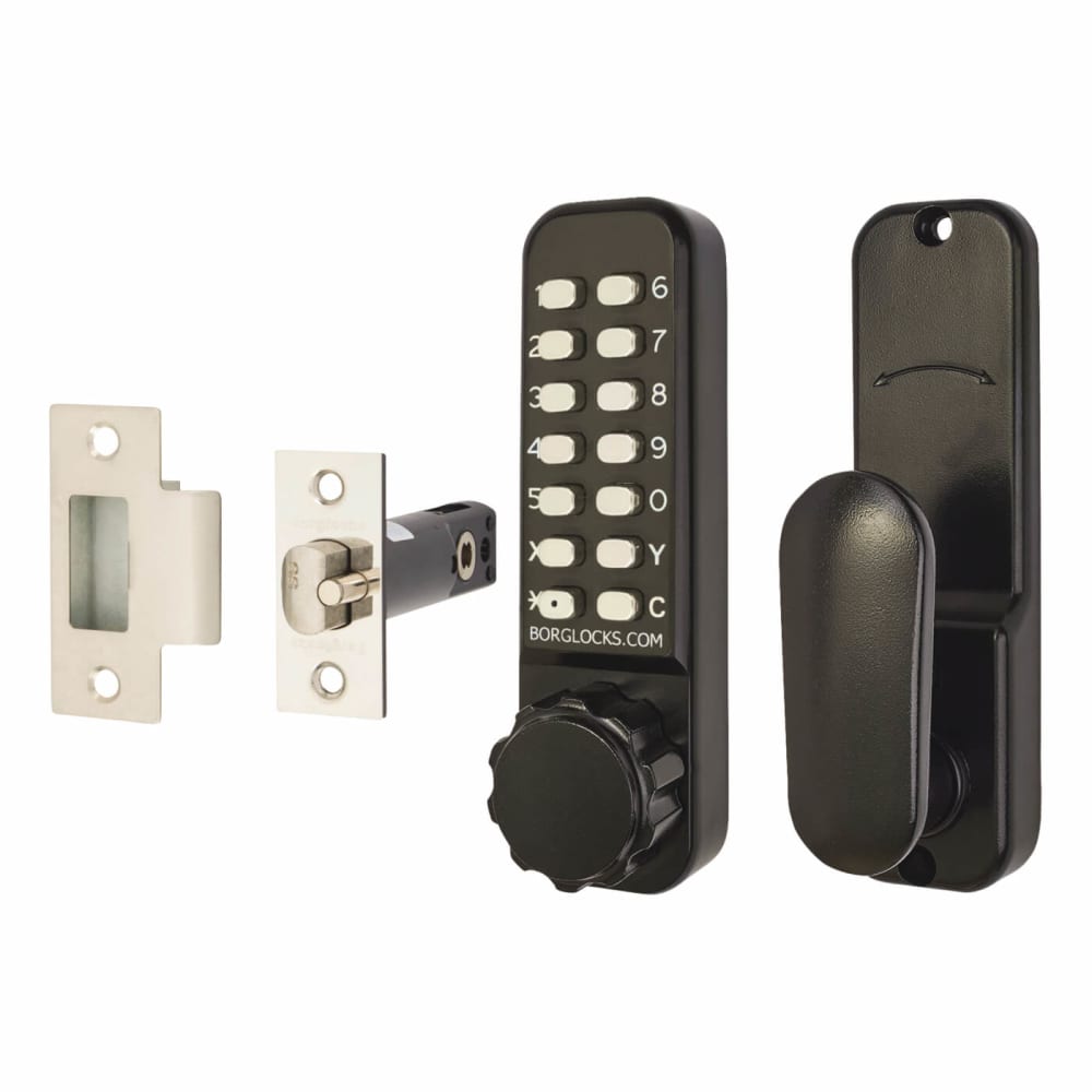 Code Locks for external, internal doors & gates by Borg