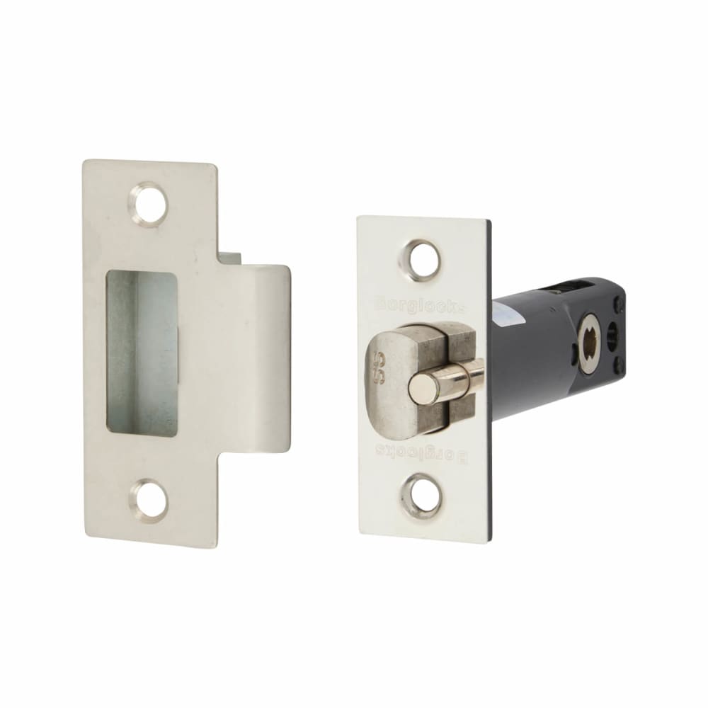 Borg BL2601 External Marine Grade Easicode Pro Push Button Code Lock and Latch - Holdback - Black