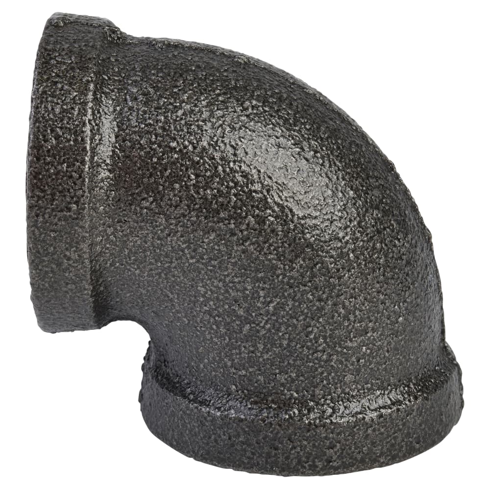 Altro 1/2" Pipe Shelving Iron 90° Elbow Pipe Connector - Grey