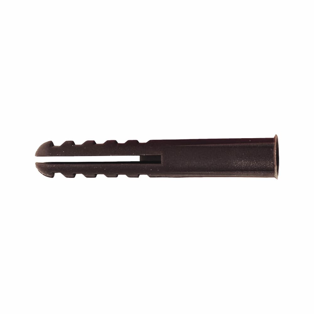 Rawlplug Plastic Wall Plug - 7 x 45mm - Brown - Pack of 100