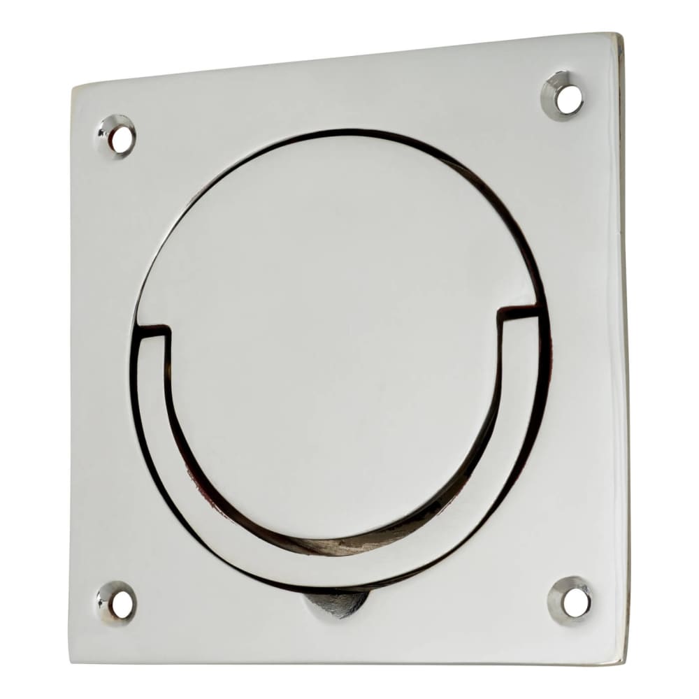 Altro Squash Court Flush Handle - 87 x 87 x 19mm - Polished Chrome