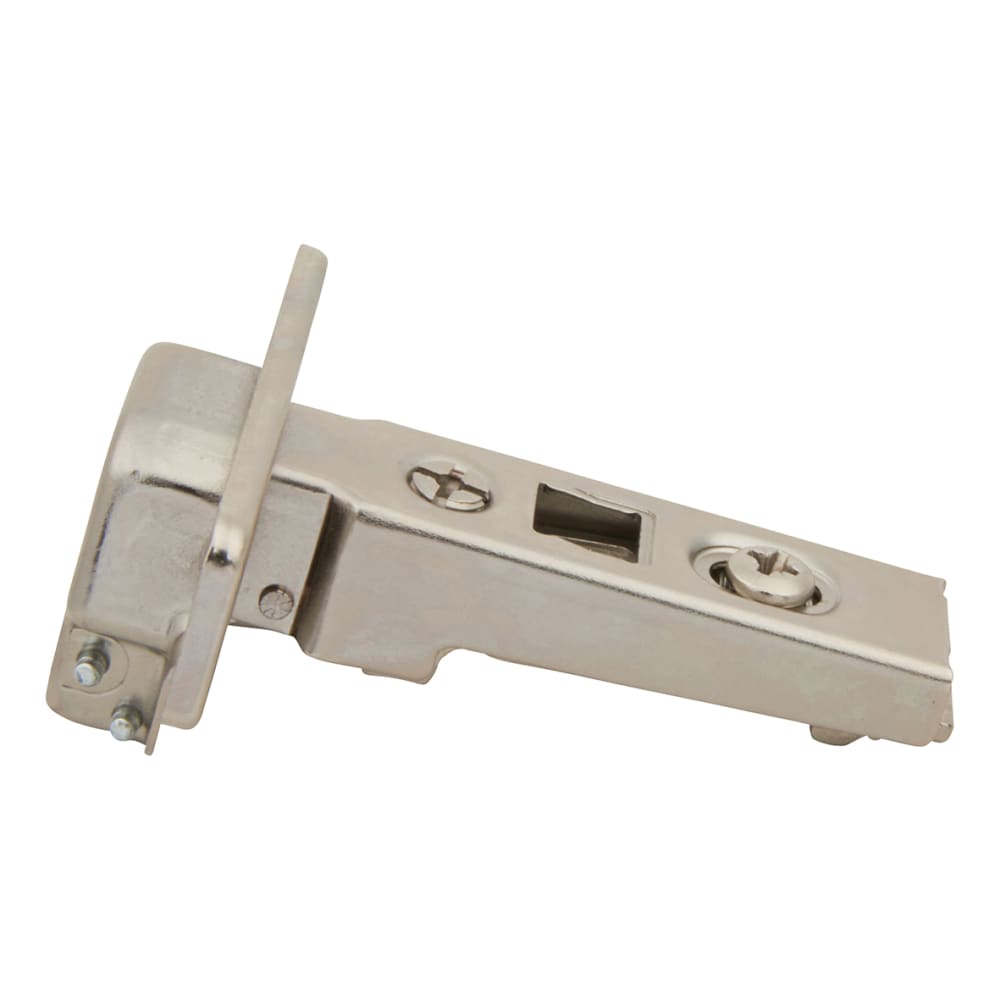 Blum CLIP Cabinet Hinge Pack with 0mm Mounting Plates - 100° - Sprung - Overlay - Zinc Plated - Pair