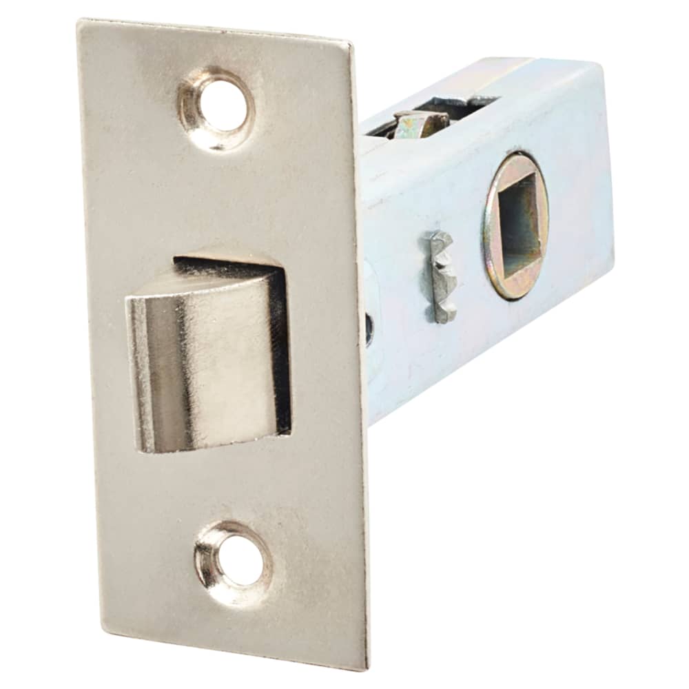 Touchpoint Budget Tubular Latch - 65mm Case - 44mm Backset - Square - Nickel Plated