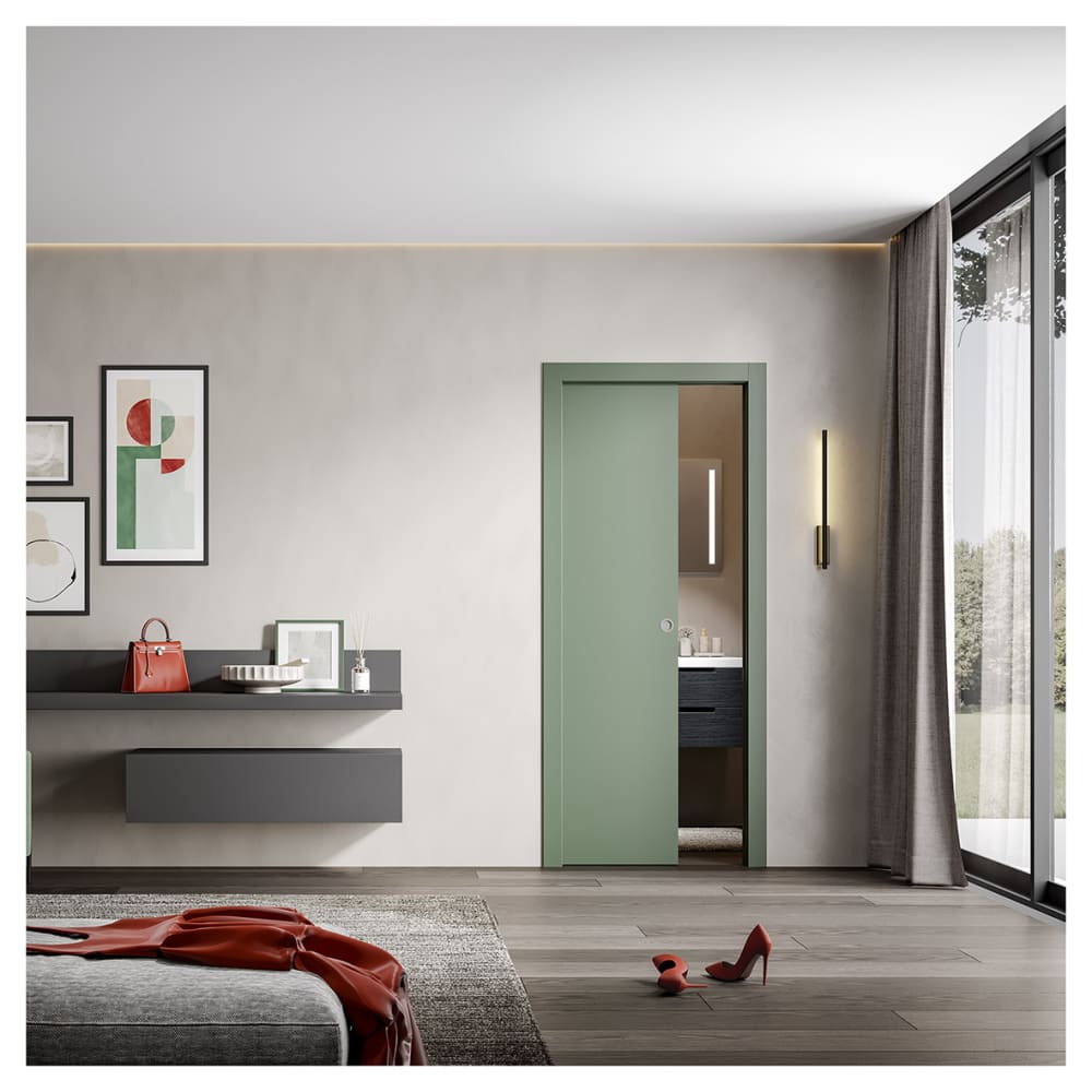 Scrigno OpenBox Single Pocket Door Kit - 125mm Finished Wall Thickness - 826 x 2040mm Door Size