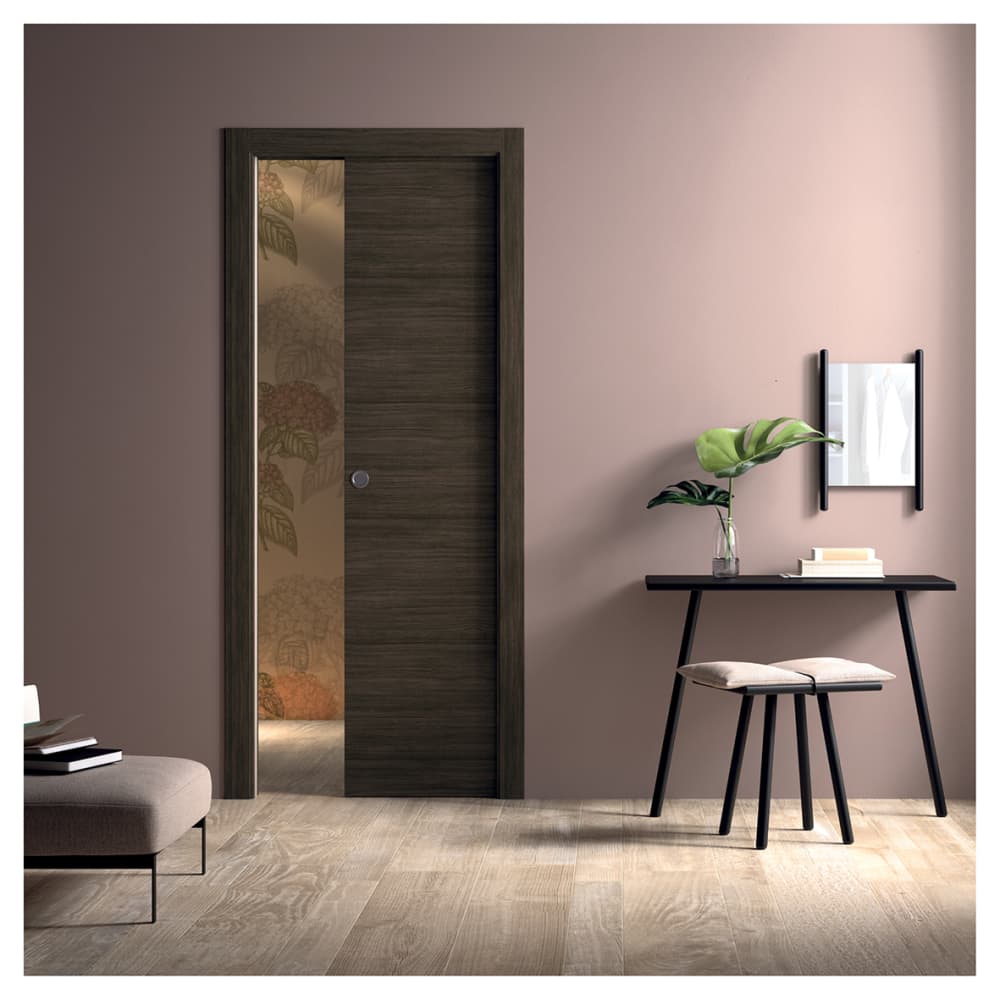 Scrigno OpenBox Single Pocket Door Kit - 125mm Finished Wall Thickness - 826 x 2040mm Door Size