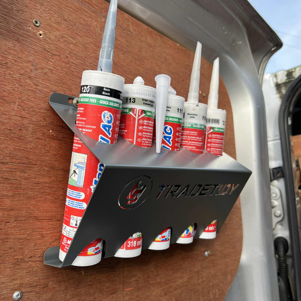 TradeTidy Silicone Tube Holder - 310 x 200 x 110mm - Grey