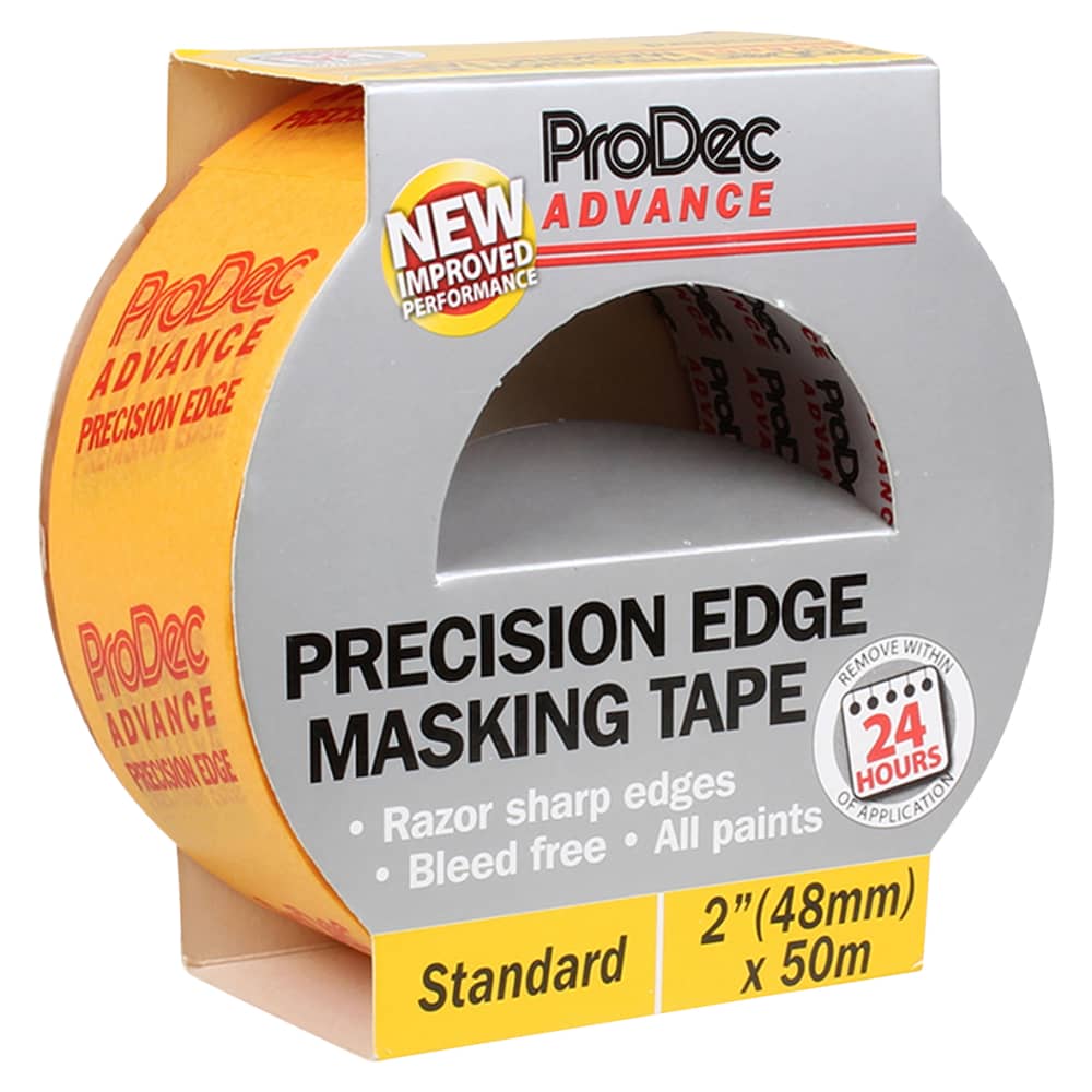 ProDec Advance Precision Edge Masking Tape - 48mm x 50m - Orange