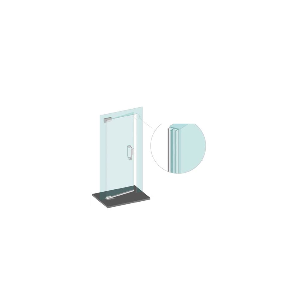CCE Glass Lip Seal Pack - Suit 8-14mm Glass - 2500mm Length - Pack of 3