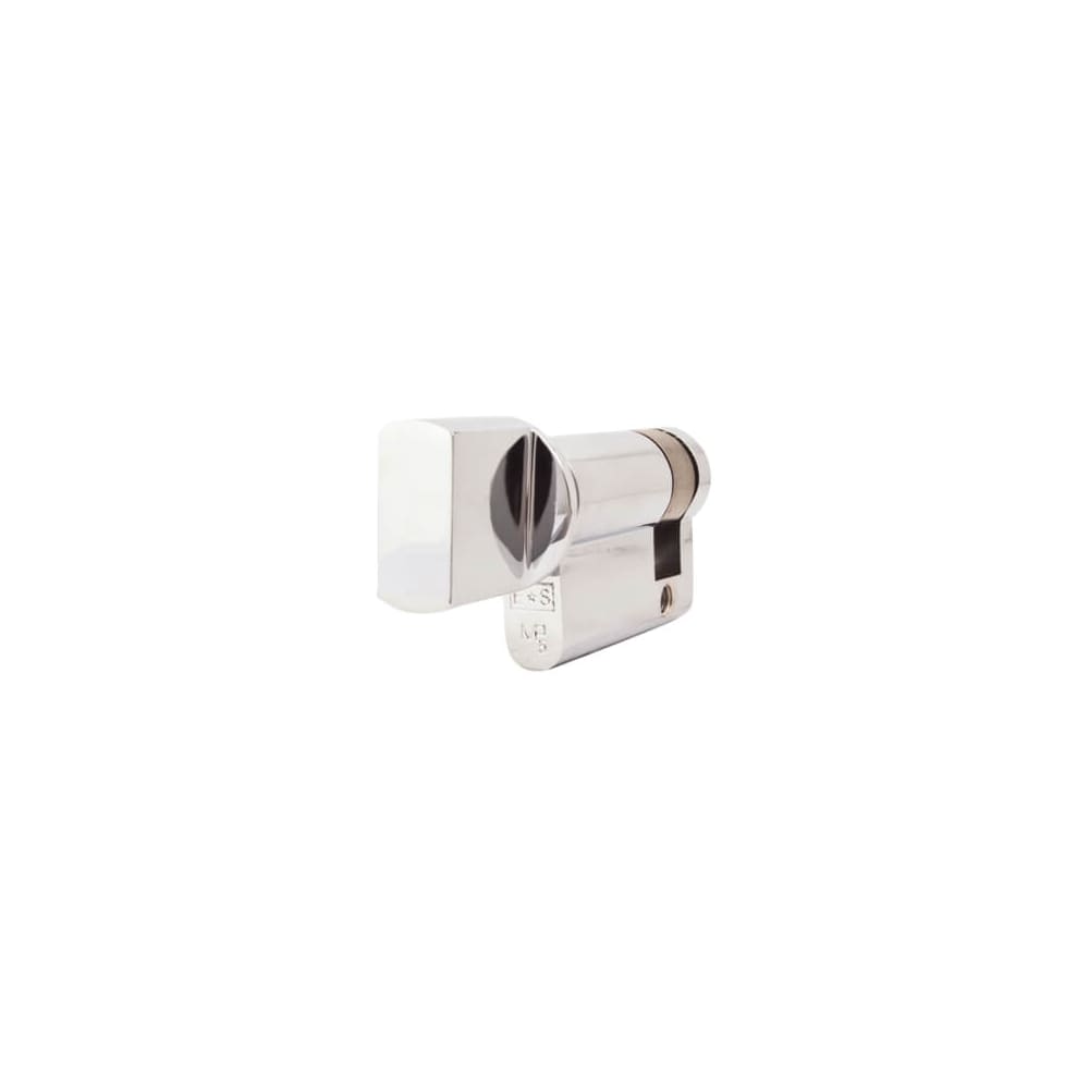 Eurospec 5 Pin 45mm Euro Single Thumbturn Cylinder - 35mm Turn + 10mm - Pol Chrome - Keyed Differ
