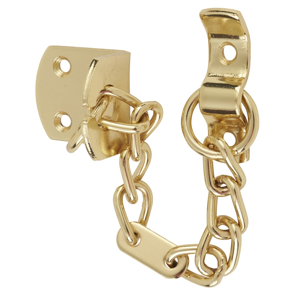 Touchpoint Standard Door Chain - 150 x 35mm - Polished Brass 