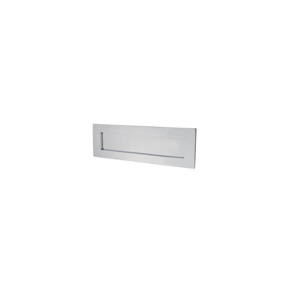 Letter Plate - 306 x 100mm - Polished Chrome