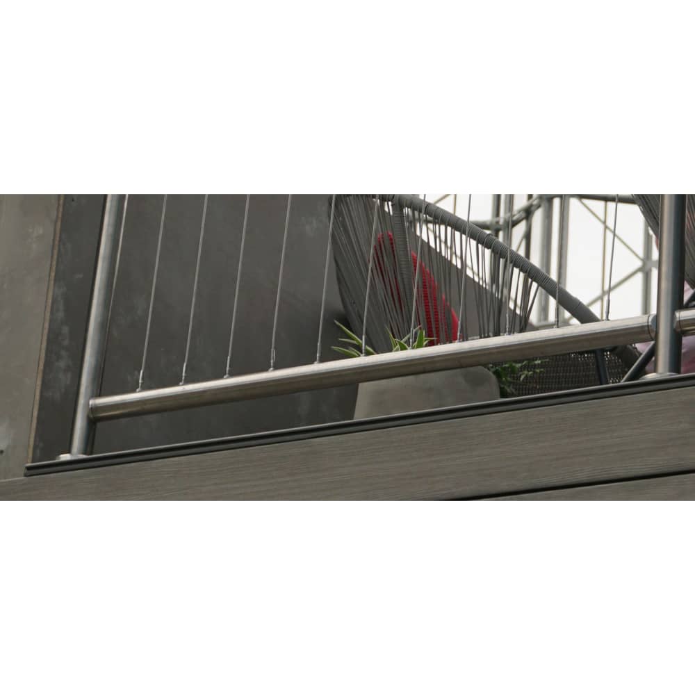 SWR Balustrade Vertical Wire Swaged Rope Kit - Self Assembly - 1000mm Length - 316 Stainless Steel