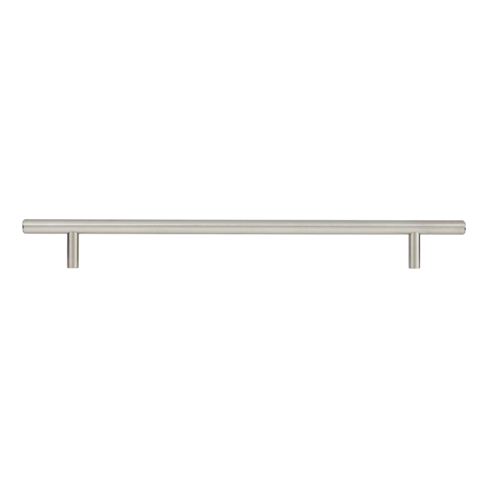 Altro 10mm  T-Bar Cabinet Pull Handle - 224mm Centres - Satin Stainless Steel