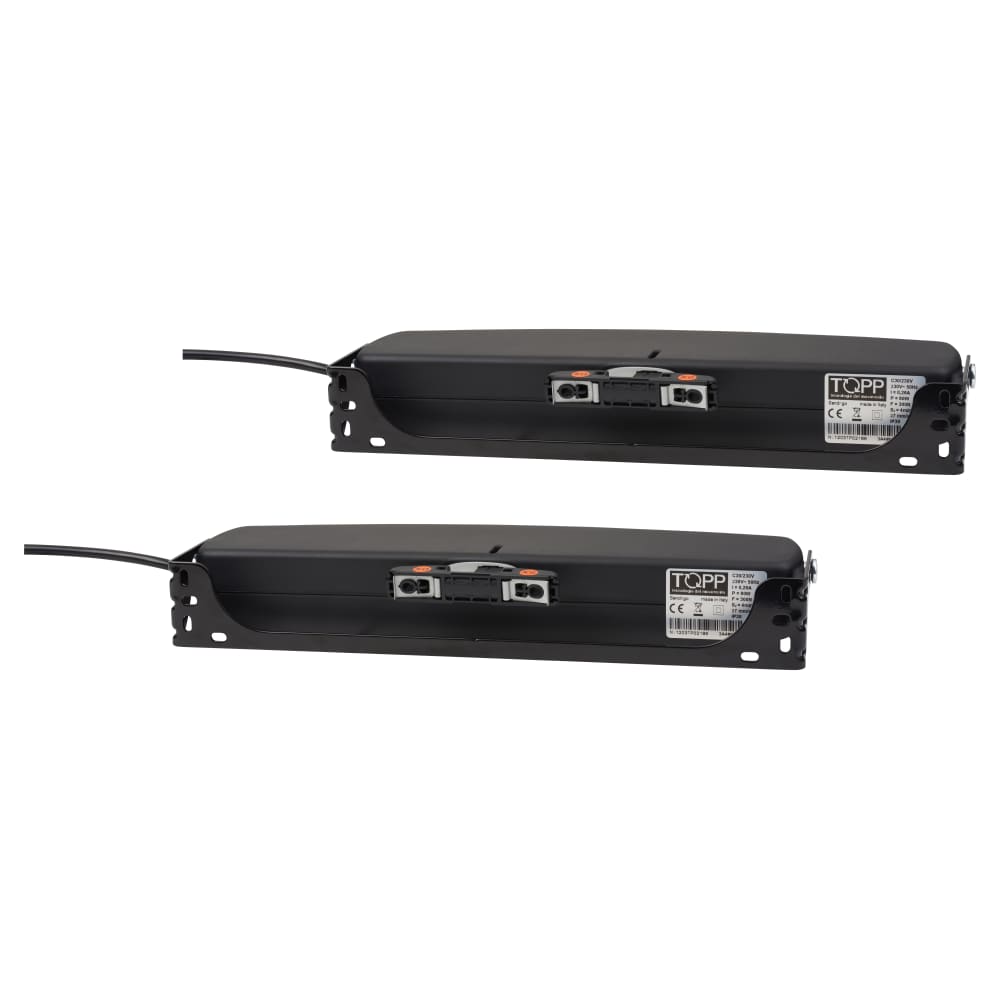TOPP C30 Electric Window Operator Tandem Kit 230VAC - Black